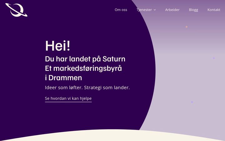 Screenshot di saturn.no