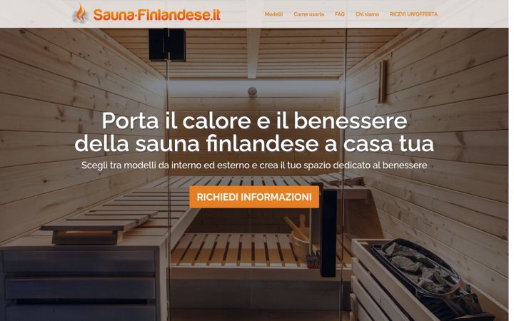 Screenshot von sauna-finlandese.it