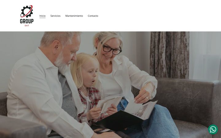 Screenshot of saunierduvalsoportesat.com