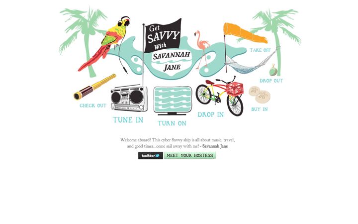 Screenshot of savannahbuffett.com