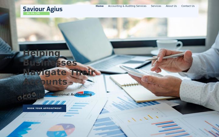 Skjermbilde av saviouragius.com