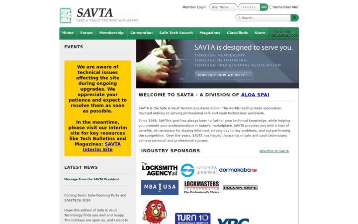 Screenshot of savta.org