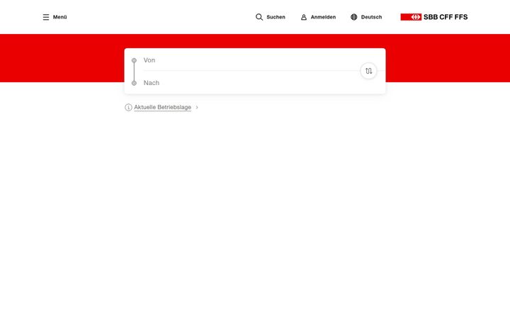 Képernyőkép: sbb.ch