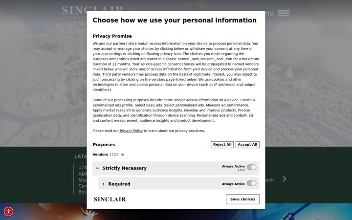 Screenshot of sbgtv.com