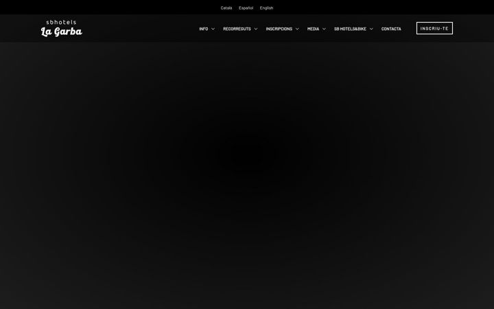Screenshot stránky sbhotelslagarba.com