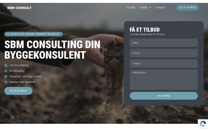 Ekrānuzņēmums no sbmconsult.dk