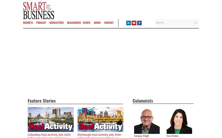 Screenshot of sbnonline.com