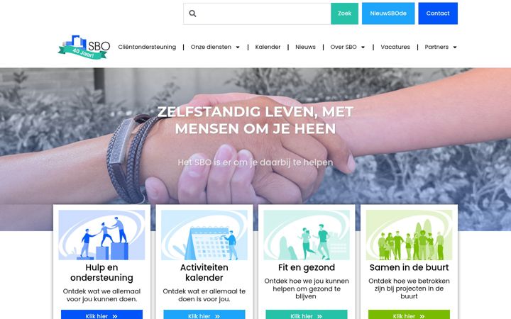 Posnetek zaslona sbonu.nl
