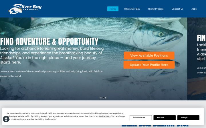 Screenshot of sbswork.com