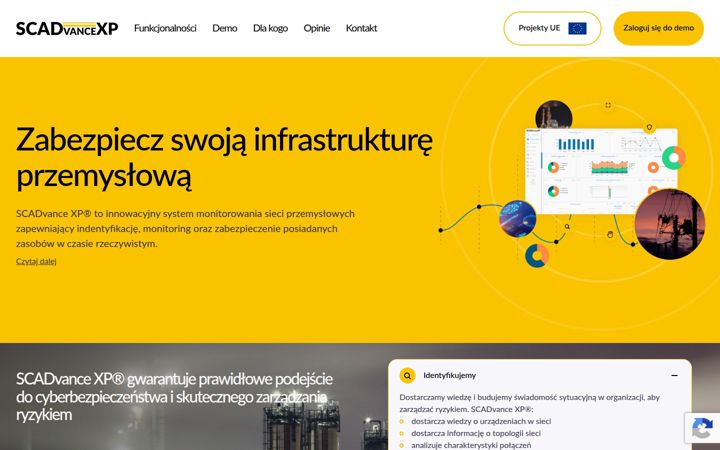 Zrzut ekranu scadvance.eu