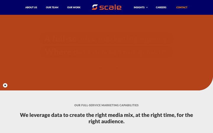 Captura de pantalla de scale-marketing.com