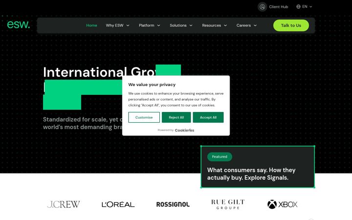 Screenshot of scalefast.com