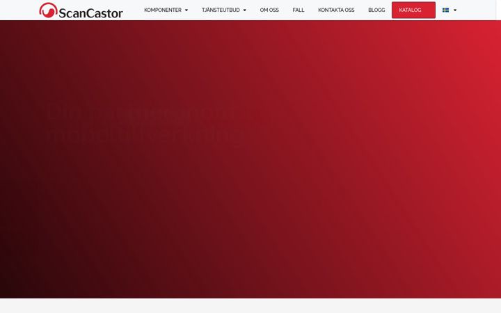 Screenshot of scancastor.se