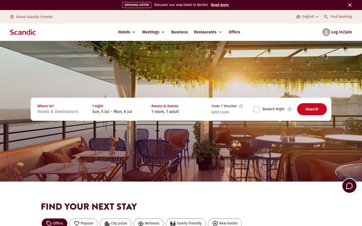 scandichotels.com