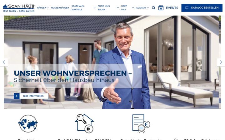 Screenshot of scanhaus.de