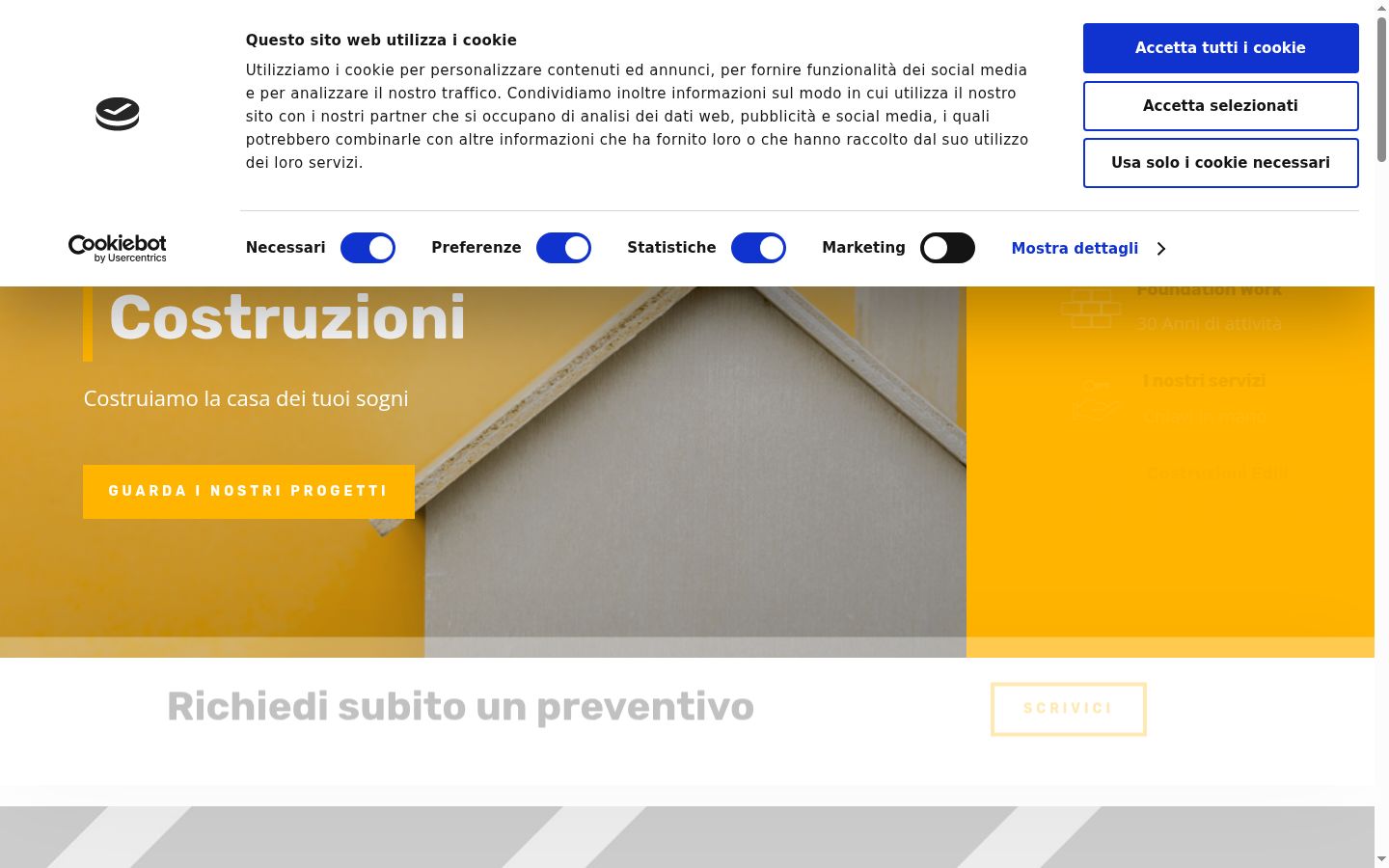 Screenshot tal-banner tal-kunsens muri qabel kwalunkwe interazzjoni