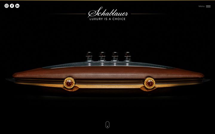 Skærmbillede af schablauer-audio.com