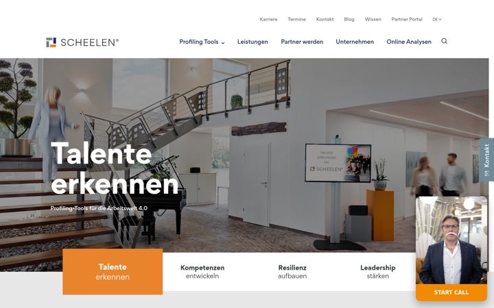 Screenshot ta' scheelen-institut.com