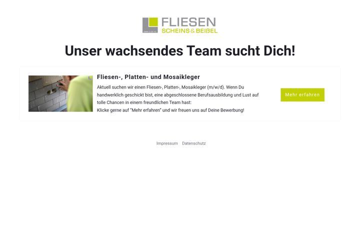 Screenshot ta' scheins-beissel-karriere.de