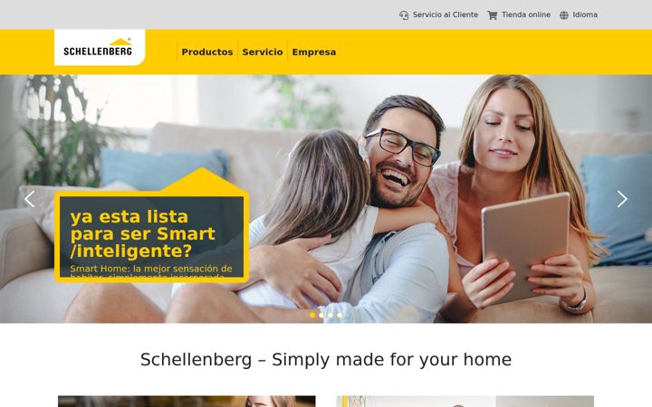 Screenshot of schellenberg.es