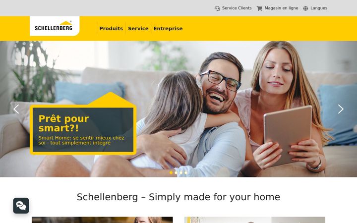 Screenshot of schellenberg.fr