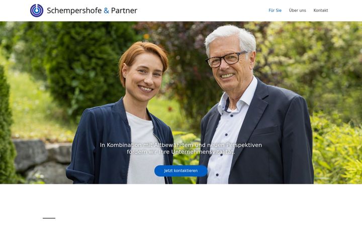Screenshot του schempershofe.de