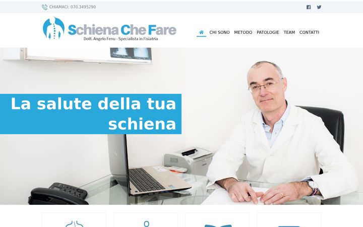 Screenshot of schienachefare.it