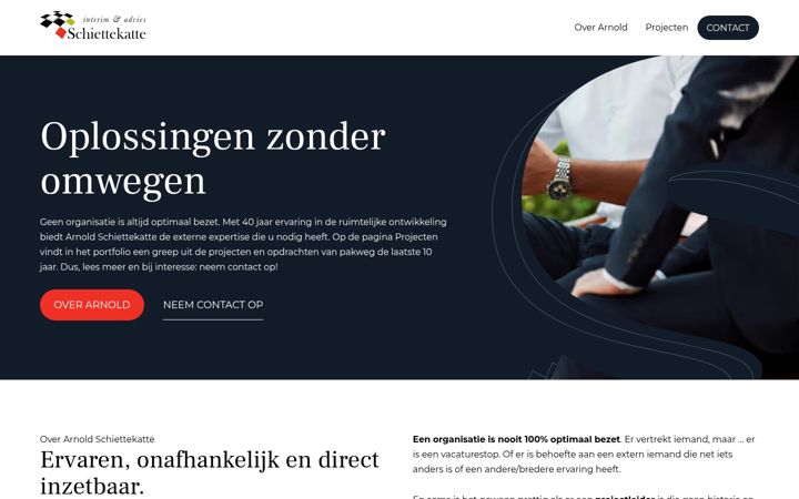 Screenshot of schiettekatte.nl