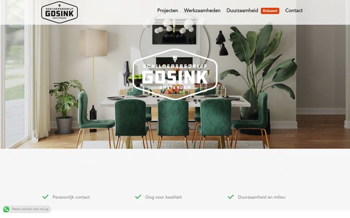Screenshot ta' schildersbedrijfgosink.nl