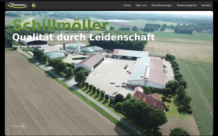 Screenshot of schillmoeller-bakum.de