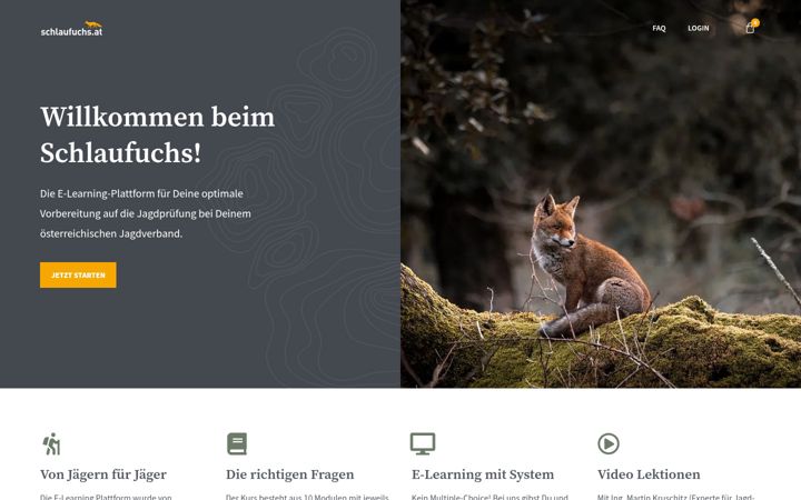 Snimka zaslona za schlaufuchs.online