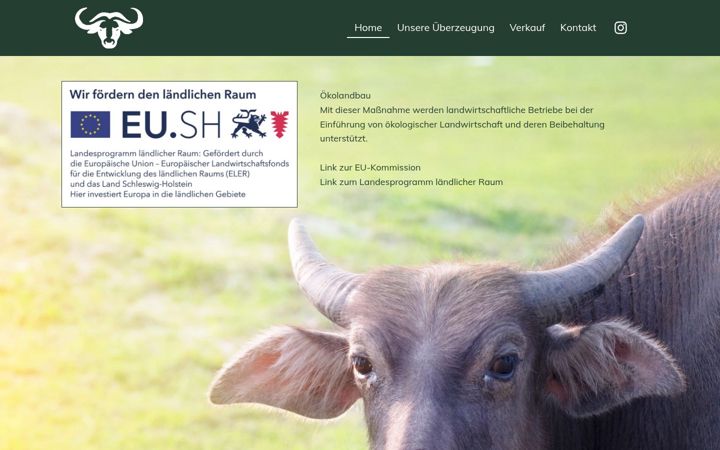 Zrzut ekranu schlei-bueffel.de
