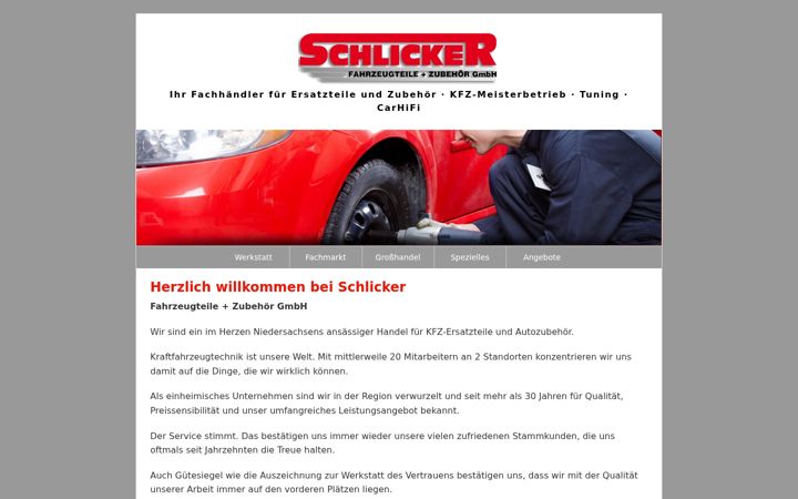 Screenshot di schlicker-fahrzeugteile.de