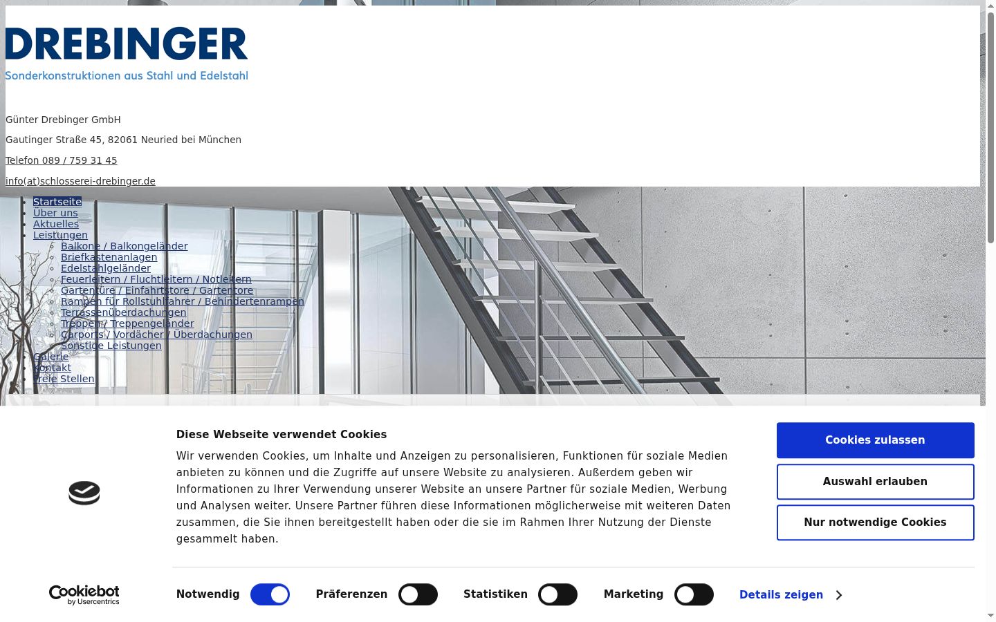 Screenshot tal-banner tal-kunsens muri qabel kwalunkwe interazzjoni