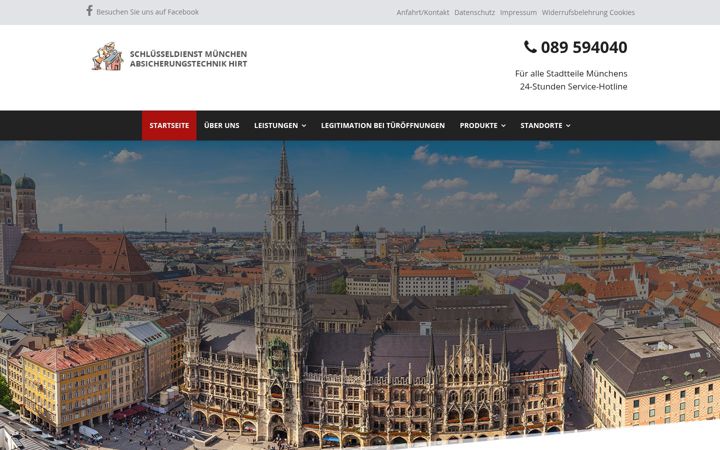 Screenshot di schluesseldienst-muenchen-hirt.de