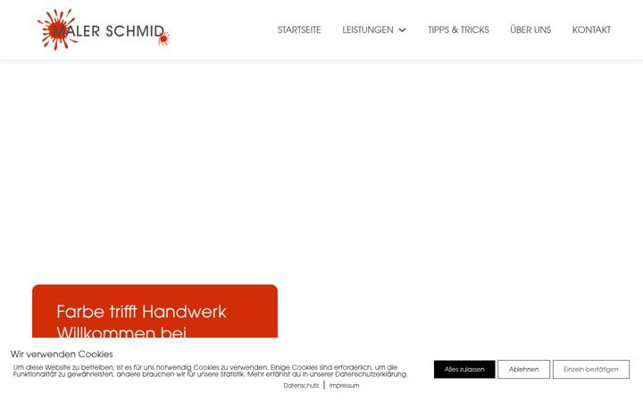 Screenshot stránky schmid-maler.ch