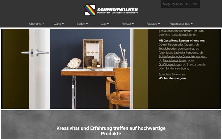 Ekrānuzņēmums no schmidtwilken.de