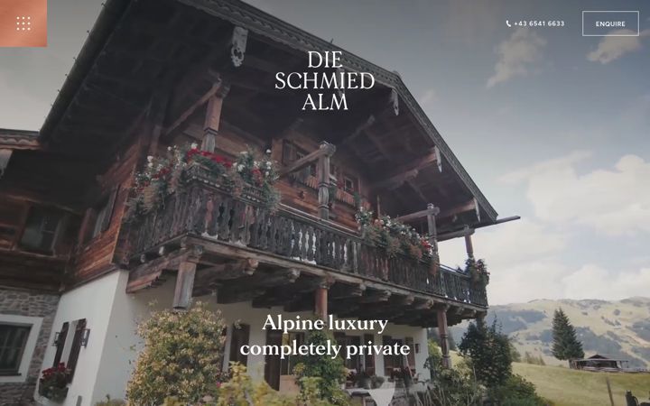Screenshot of schmiedalm.at