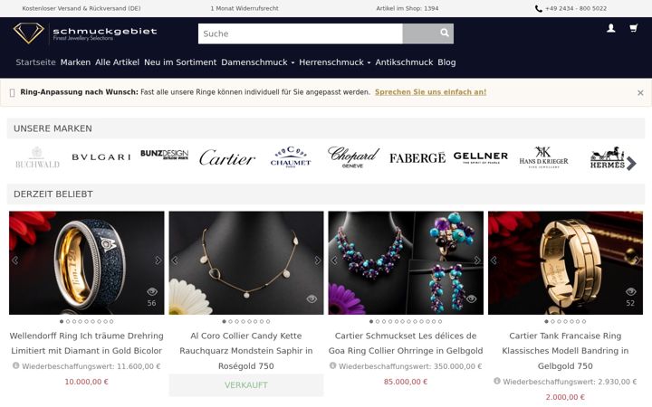 Screenshot of schmuckgebiet.com