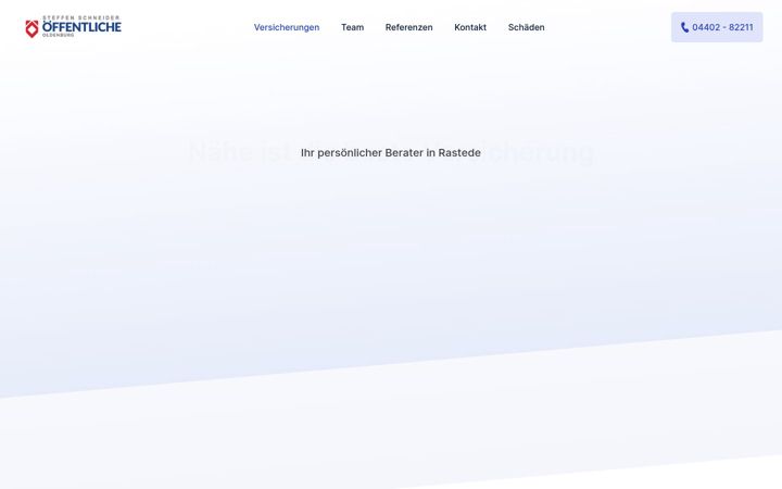 Screenshot of schneider-versicherung.de