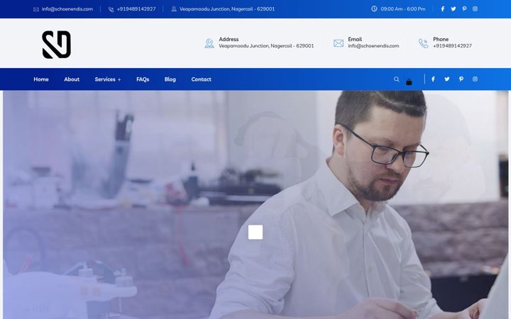 Screenshot του schoenendis.com