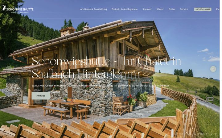 Screenshot of schoenwieshuette.at