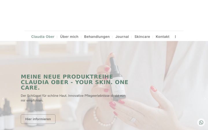 Screenshot of schoenzeit-prien.de