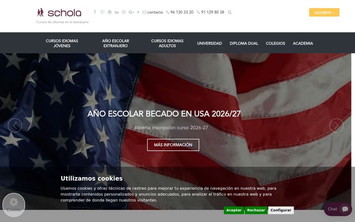 Screenshot του schola.es