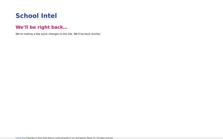 Screenshot of school-intel.com
