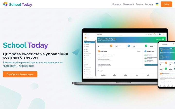 Screenshot stránky school-today.com