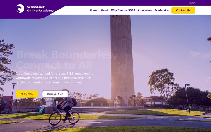 Screenshot of school.net