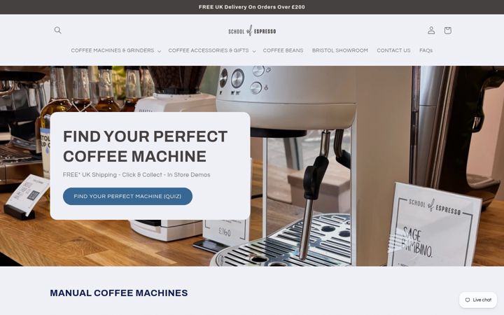 schoolofespresso.com