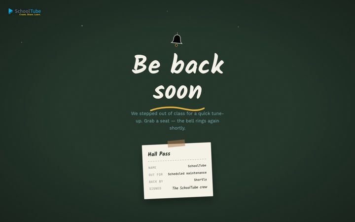 Screenshot of schooltube.com