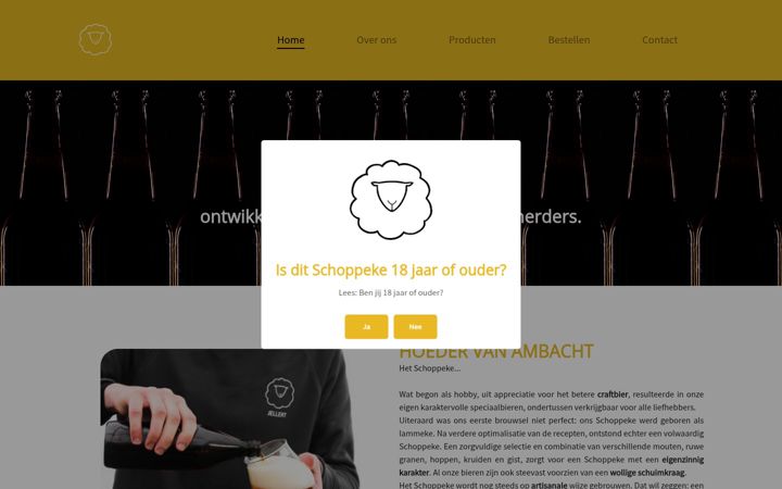 Screenshot of schoppeke.be